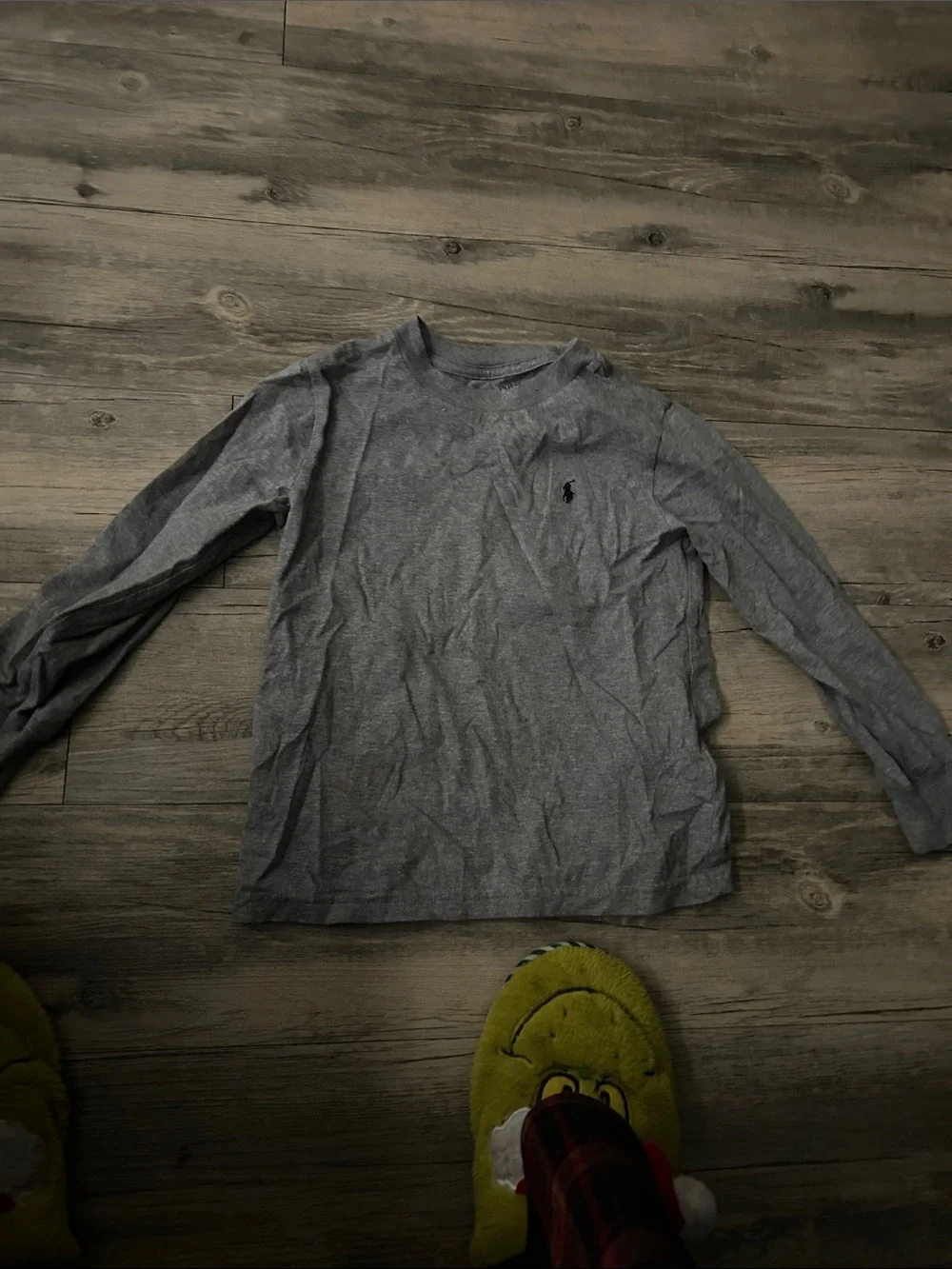 Polo by Ralph Lauren Gray Long Sleeve One-Piece